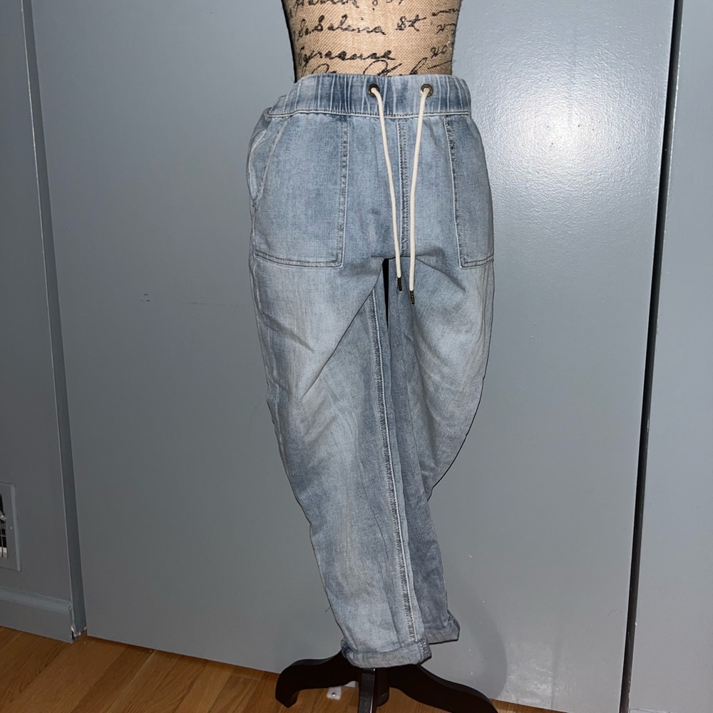 Vintage Denim Joggers